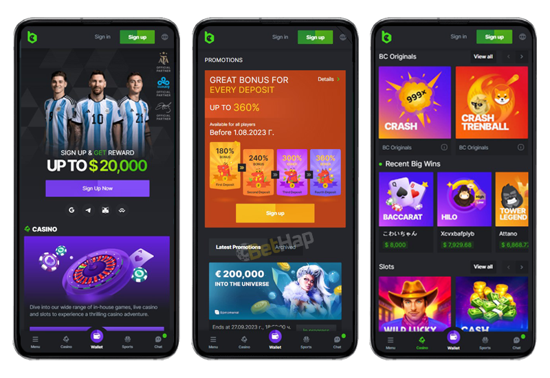 Discover the Exciting Features of BC.Game App MG